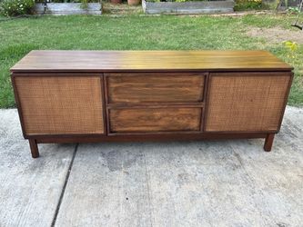 MCM WOOD & CANE MEDIA CONSOLE - HEARTH & HAND™