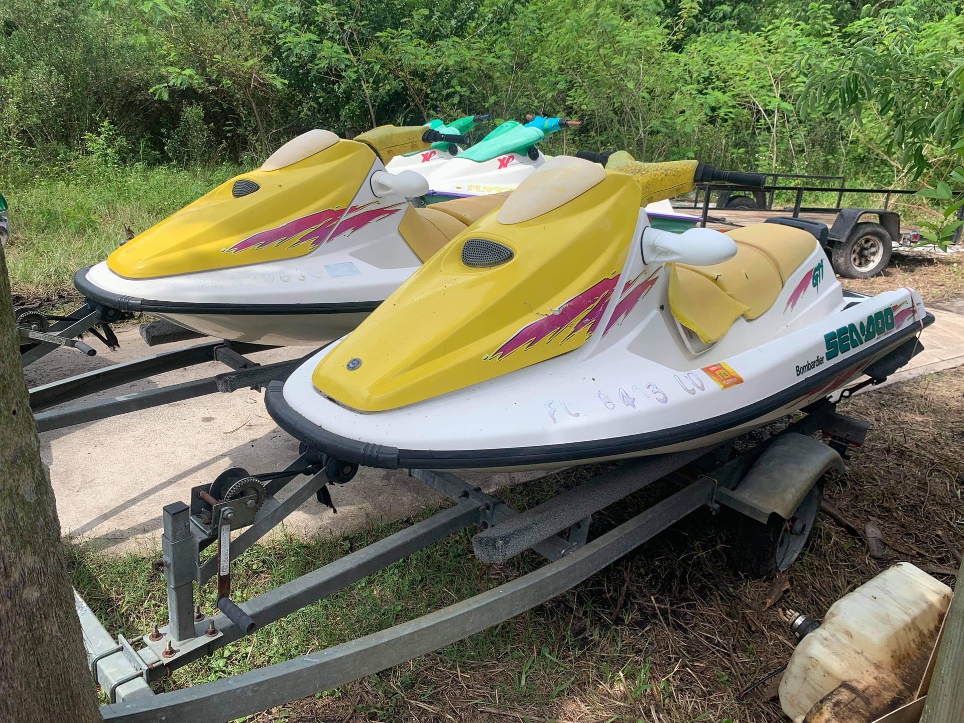 1996 Seadoo Bombardier GTI (PAIR WITH TRAILER) PRICE DROP! for Sale in