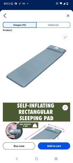 Ozark Trail Self-Inflating Rectangular Sleeping Pad