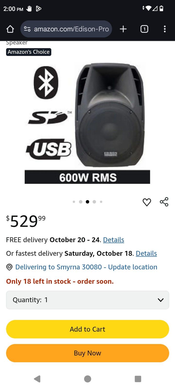 Edison Speaker