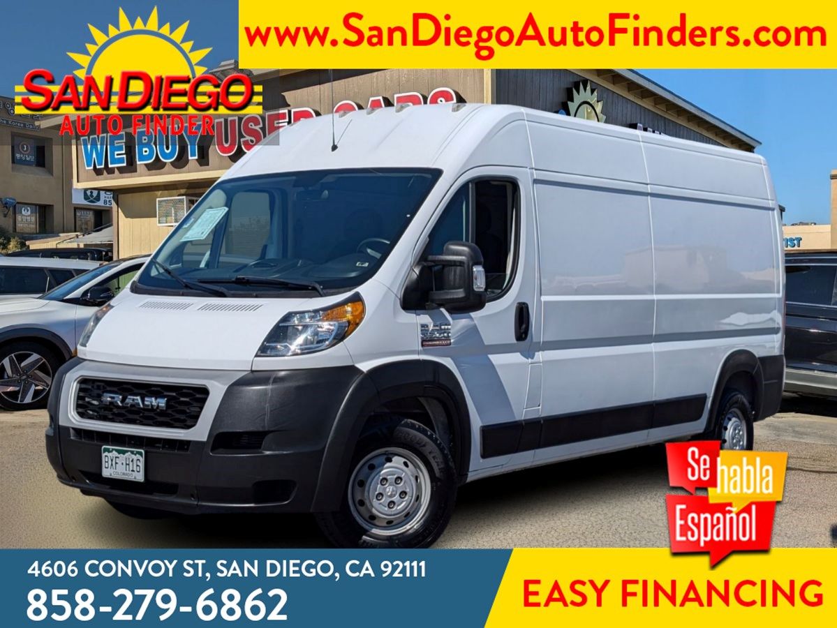 2021 Ram ProMaster Cargo Van 2500 High Roof 159" WB