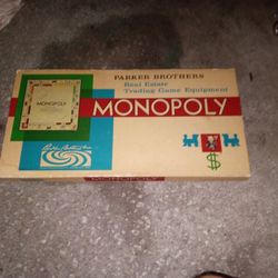 1951 Monopoly Never Used