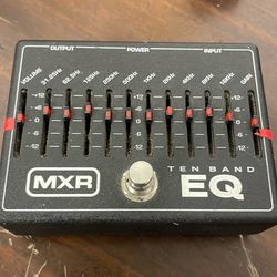 Mxr EQ pedal