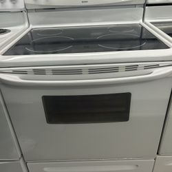 Self Clean Glass Top Stove 