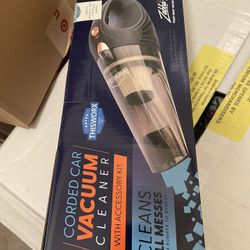 Corded Car Vacuum Cleaner With Accessory Kit Brand New Sealed 