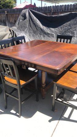 6 Chair Dining Room Table