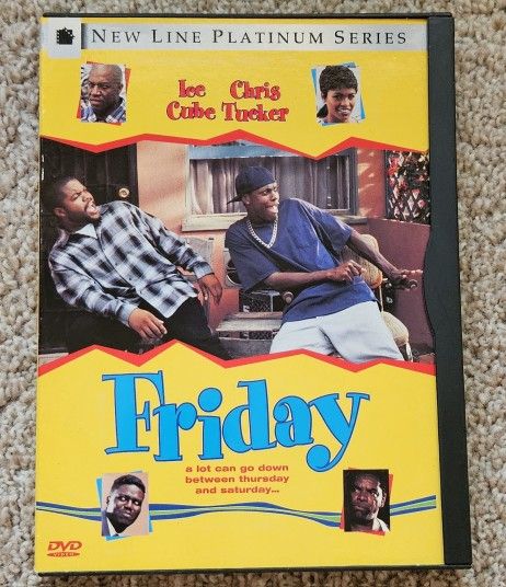 Friday DVD Movie With Ice Cube Chris Tucker