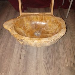 Petrified Wood Basin Sink 