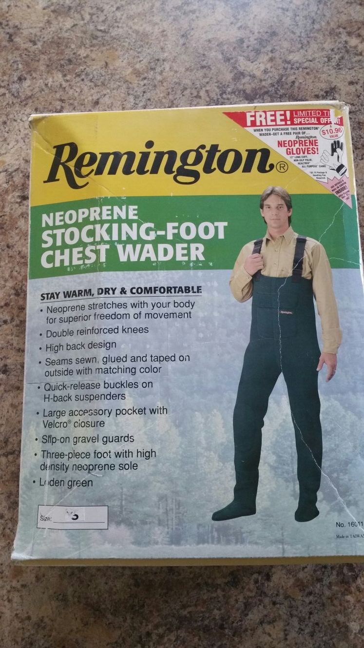 Remington stocking - foot chest wader