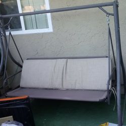 Large 2 or 3 Person Outdoor Patio Swing
