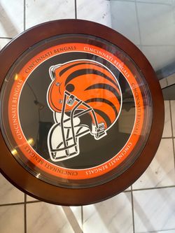 Bengals collectors table