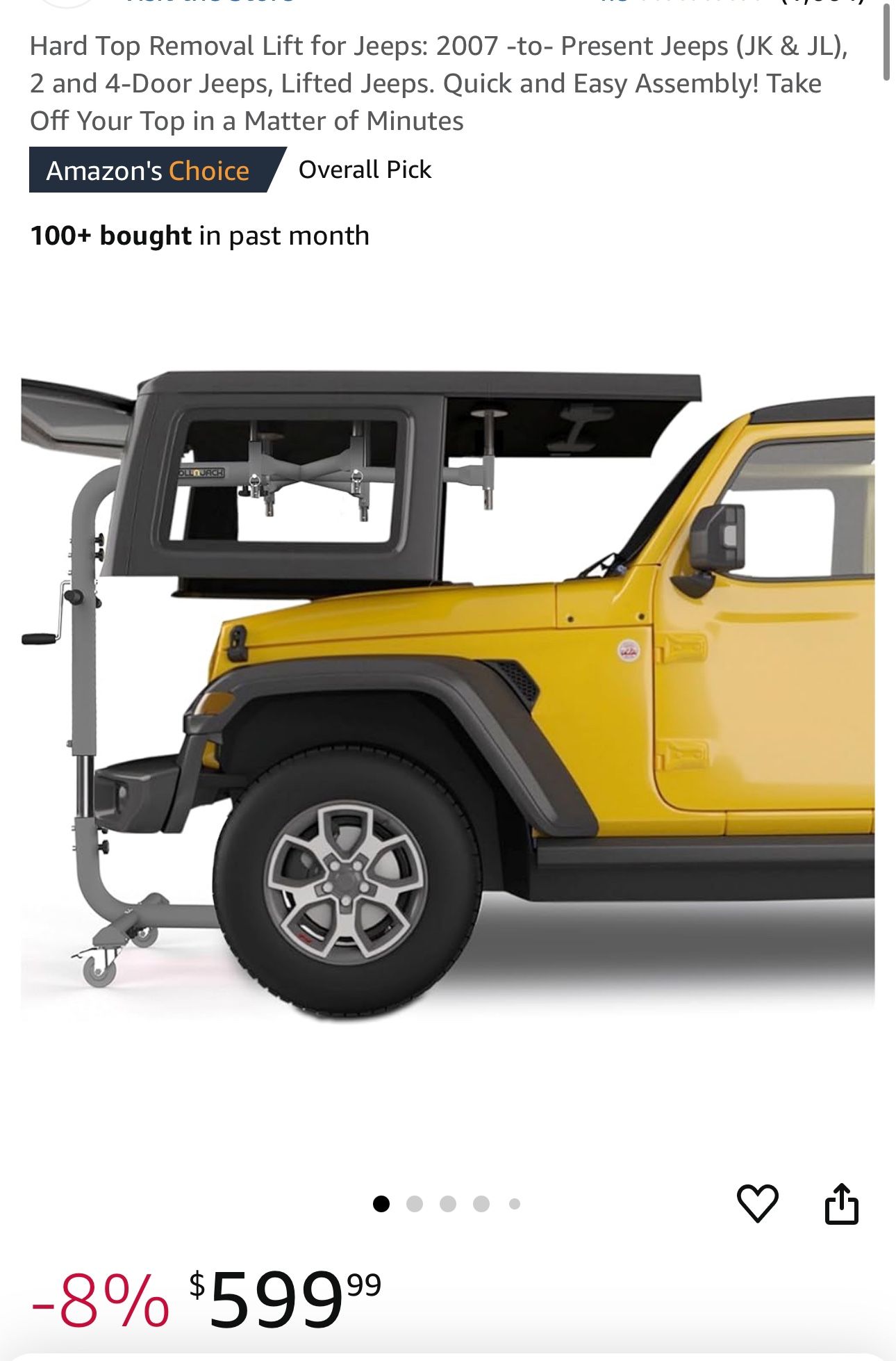 HARD TOP REMOVER