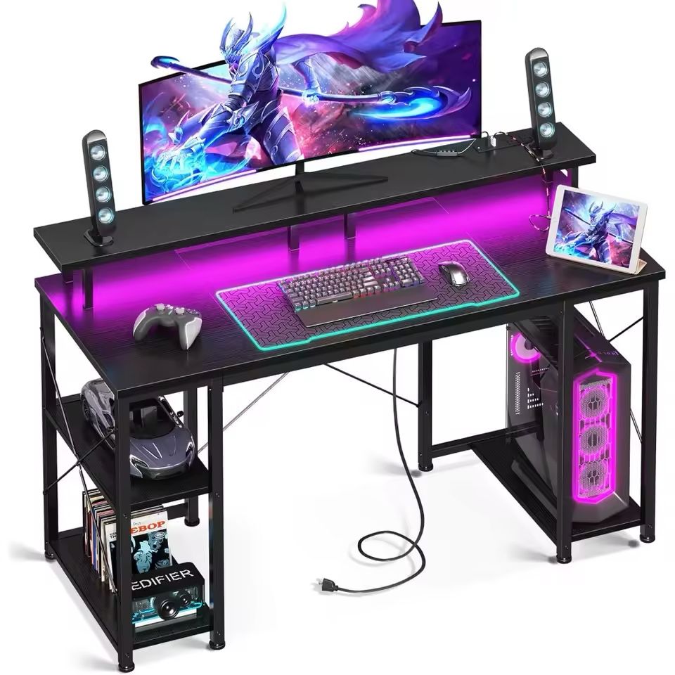 Black 48 Inch Desk