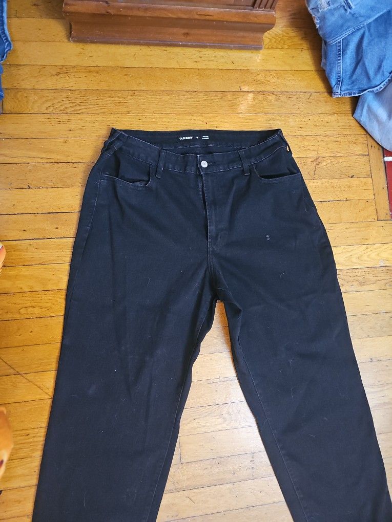 New Old Navy High Rise Loose Size 18
