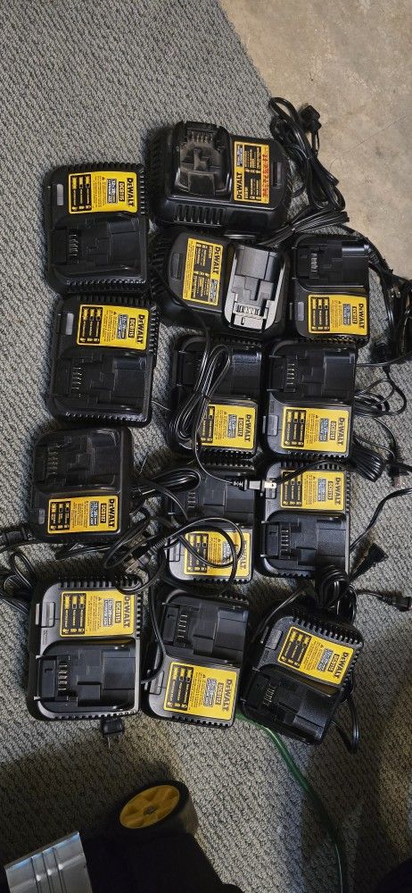Dewalt 20v Chargers - New