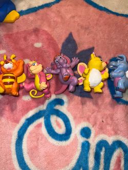 Vintage Wuzzles PVC Figures Lot of 5