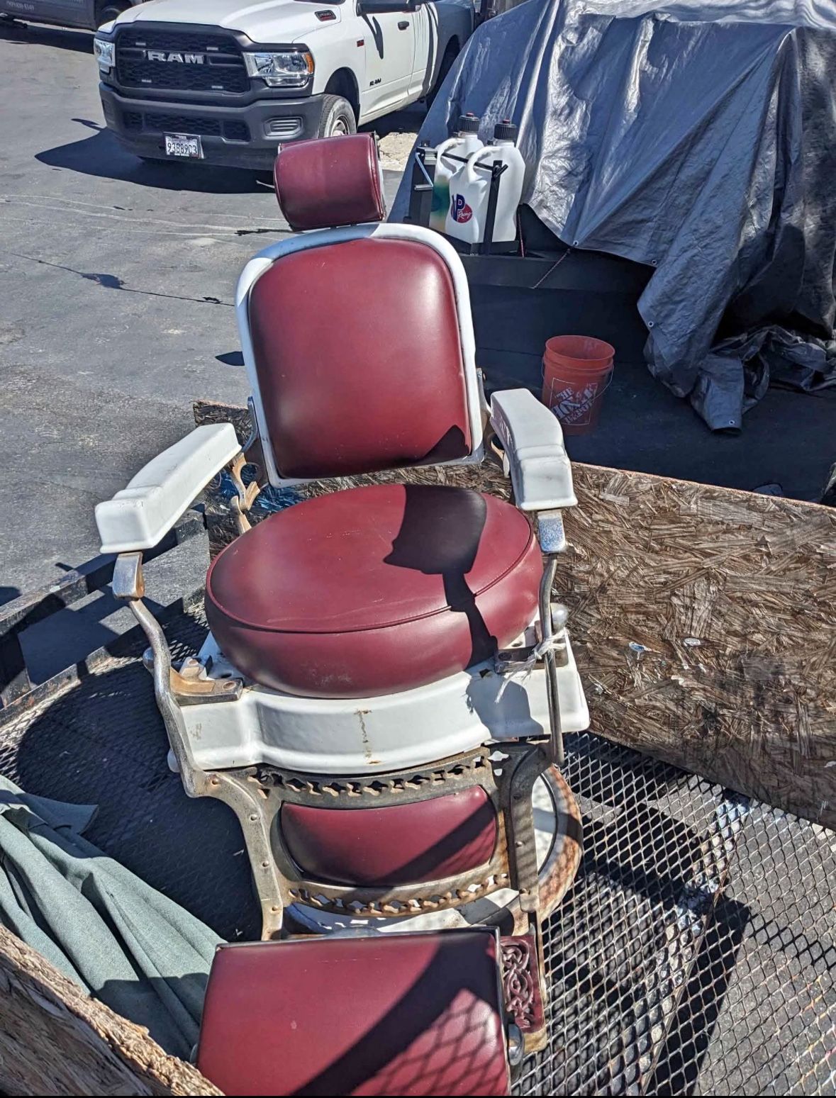 Antique Barber Chair