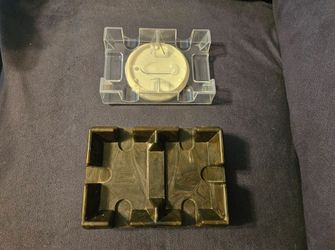 2-Deck Rotating/Revolving Playing Card Trays: Canasta, Rummy (cards)