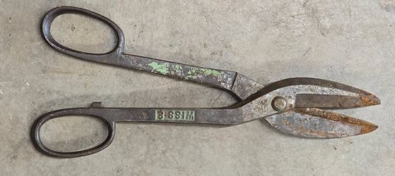 Vintage Wiss W-8 Tin Snips