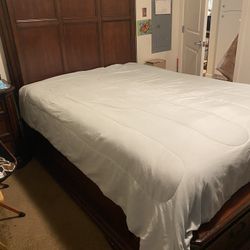 Queen Bed Frame & Mattress **FREE**