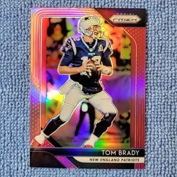 Tom Brady 2018 Panini Pink Prizm No. 69 New England Patriots 