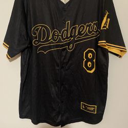 Kobe Lakers night Dodgers Jersey 