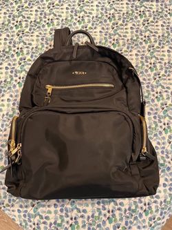 TUMI Backpack + Pouch