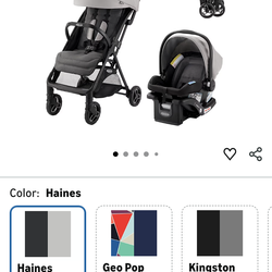 New stroller with carseat