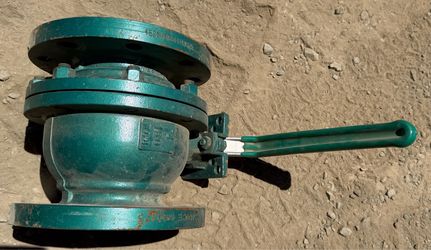 industrial 4" 150# carbon steel flanged ball valves with stainless steel trim