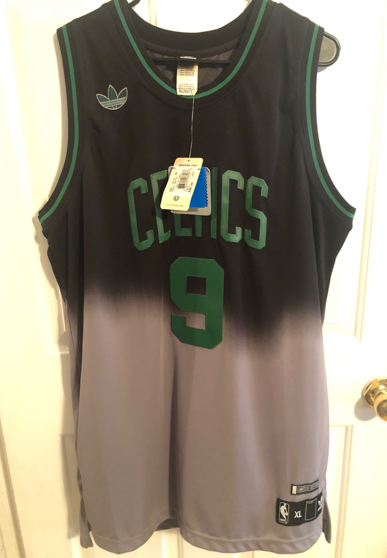 Rondo #9 Celtics jersey 2 tone limited addition