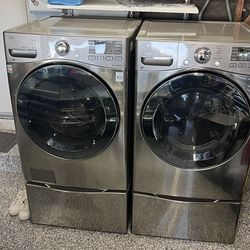 Washer and dryer