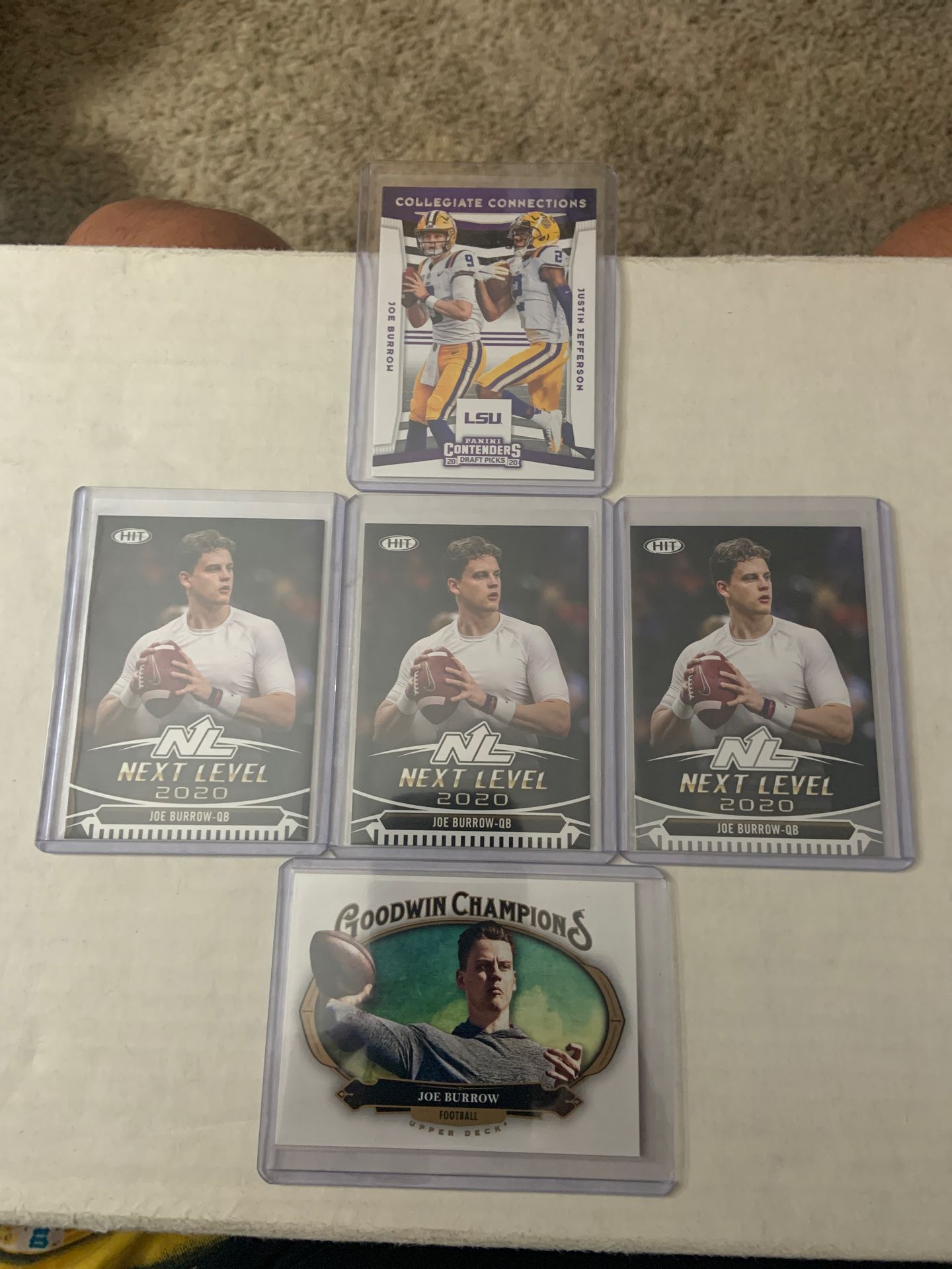 Joe Burrows Rookie Cards