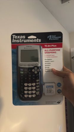 Texas Instruments TI-84Plus graphing calculator