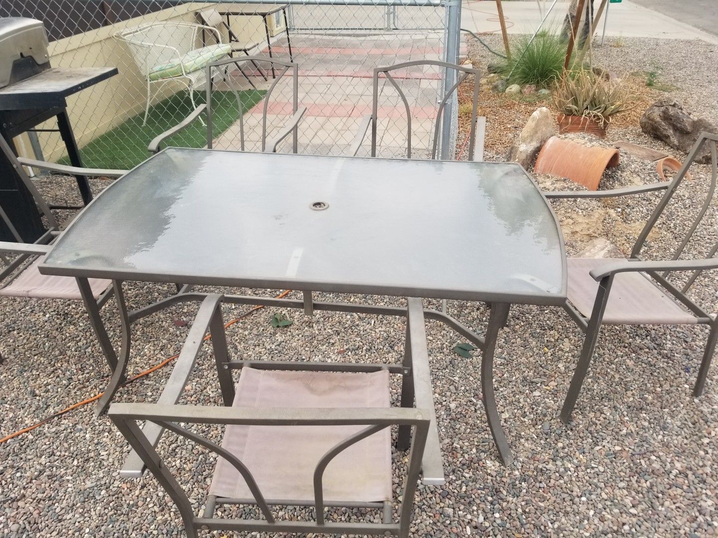 clearance discounts Patio Reviews Table with FOREST with 5 chairs Set