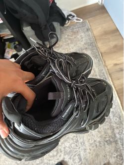 Black balenciaga tracks
