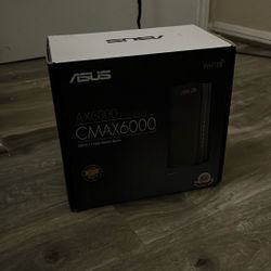 Asus CMAX6000 Wi-Fi 6 IEEE 802.11ax Ethernet, Cable Modem/Wireless Router
