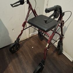 Adult walker cushion seat Red walker