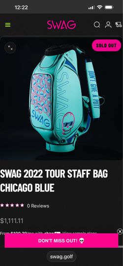 Swag golf bag