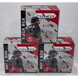 2020 Panini Prizm Baseball Mega Boxes Brand New & Factory Sealed MLB Cards Box 