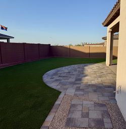 Turf, Pavers, Fire-pits, Putting Greens, BBQs, Wall, Travertine, Full Remodels