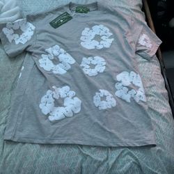 denim tears grey shirt