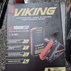 Viking 12v Lithium-ion Jump Starter &power Bank