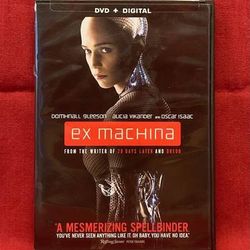 Ex Machina DVD movie Domhnall Gleeson Alicia Vikander