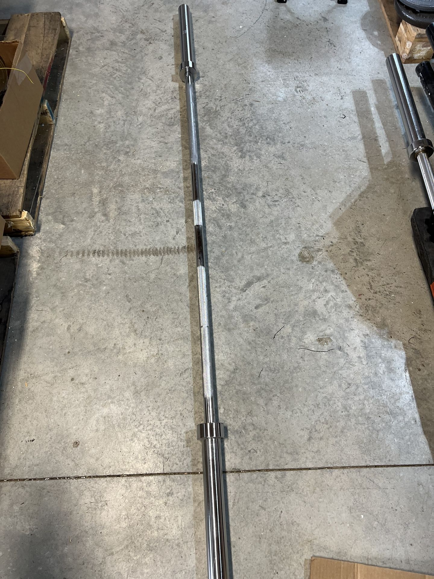 7ft Olympic Barbell 45lbs Chrome