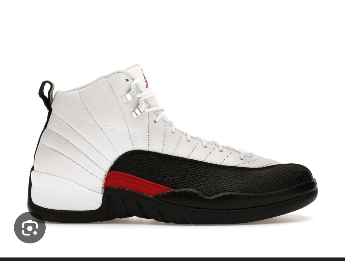 Jordan 12 Red Taxis