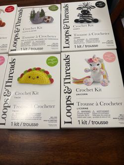 Crochet kits  $6.00 each