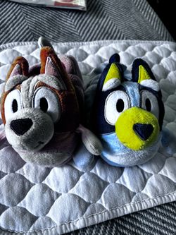 Bluey Slippers For Kids Size 7/8