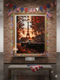 4th of July Special: Limited Edition "Autumn Reflections in Paris" Print - Only $17!