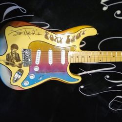 🔥🎸 LH FENDER STRATOCASTER Jimi Hendrix Foxy Lady Tribute 