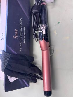 IKV 1 1/4 Inch Curling Iron Extra Long Barrel #367